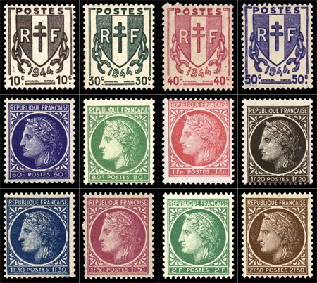 Collection Art n 1399 Neuf sans charnière Vitrail Chartres Timbre France 1963