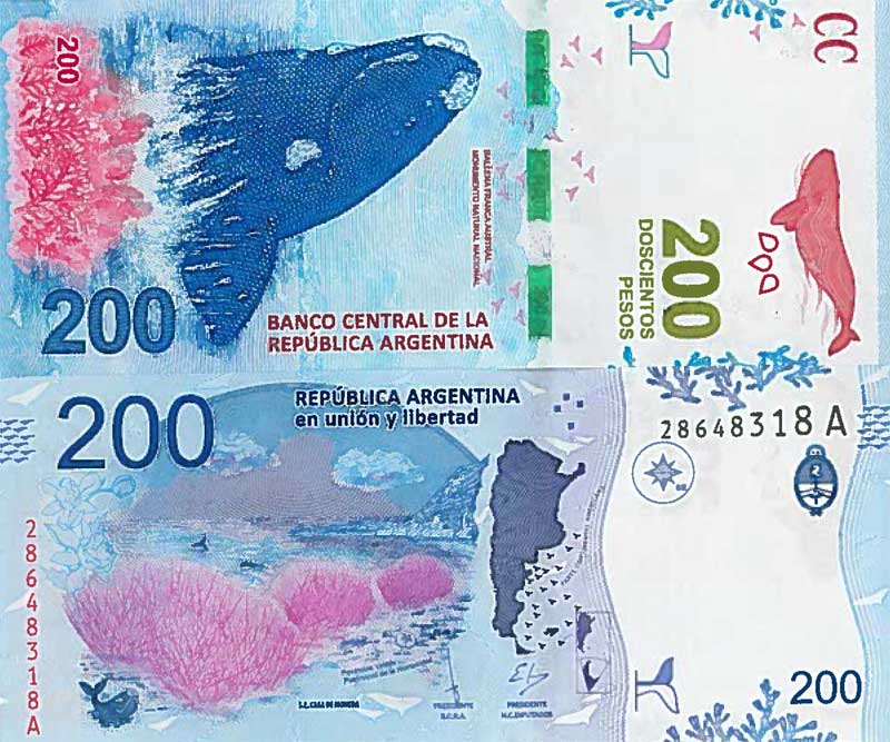 Billete de banco colección Argentina - PK N° 364 - 200 Pesos - La Maison du  Collectionneur