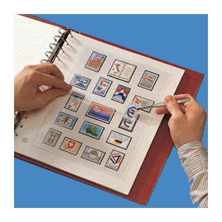 Classeur pour timbres BASIC 64 pages blanches - Classeurs de timbres pages  blanches - Propulsé par E-majine