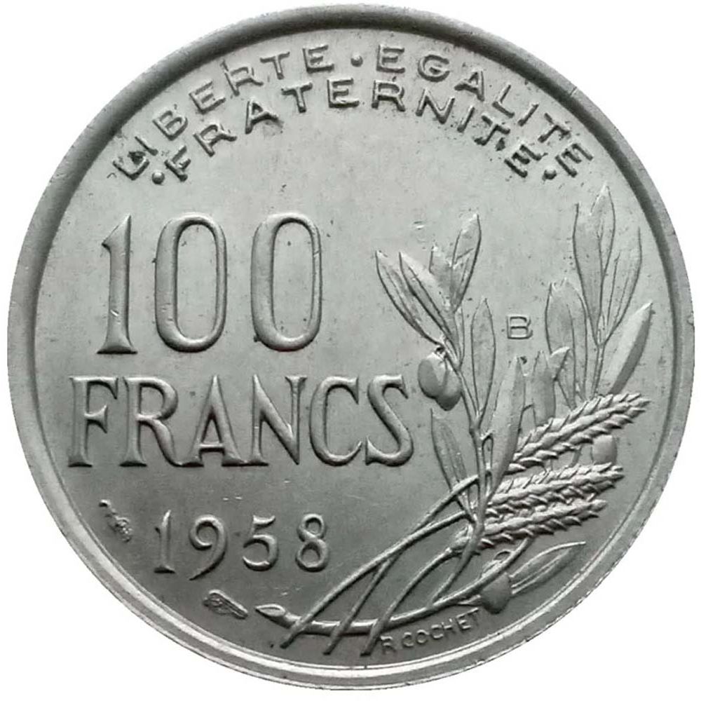 Classeur vert de monnaies de 5 Fr à 100 Fr dont pièces e…