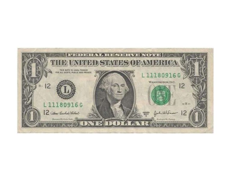 Pochette Avec Signe Dollar Sur Les Billets En Dollars Américains